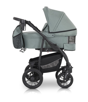 Універсальна коляска 3 в 1 Verdi Sonic Comfort 9023-VC-04 mint fabric - Pampik - 4