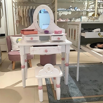 Туалетный столик со стульчиком NL Baby (37428) - Pampik - 3