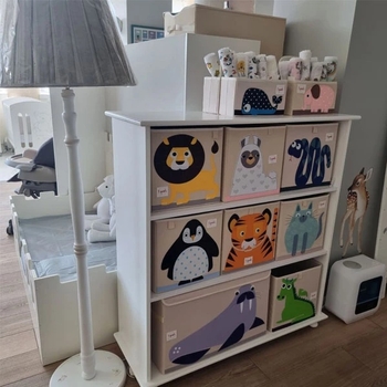 Стеллаж NL Baby, 122х116х42 см, белый (0000/28692) - Pampik - 5