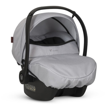 Универсальная коляска 3 в 1 Verdi Sonic Comfort 9023-VC-02 light gray skin - Pampik - 15