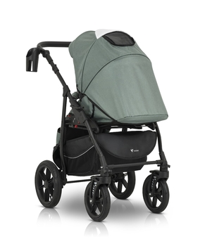Універсальна коляска 3 в 1 Verdi Sonic Comfort 9023-VC-04 mint fabric - Pampik - 14