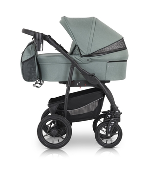 Універсальна коляска 3 в 1 Verdi Sonic Comfort 9023-VC-04 mint fabric - Pampik - 5