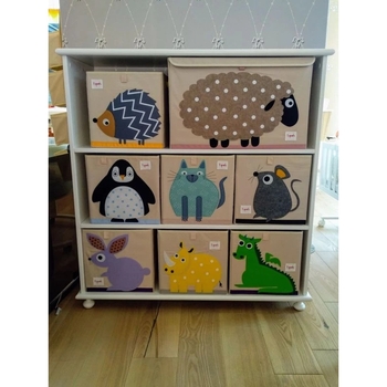 Стеллаж NL Baby, 122х116х42 см, белый (0000/28692) - Pampik - 3