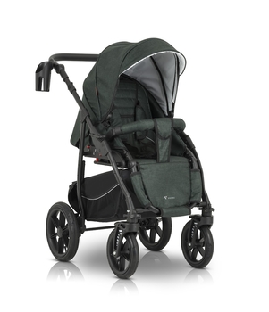 Універсальна коляска 3 в 1 Verdi Sonic Comfort 9023-VC-06 forest night fabric - Pampik - 10