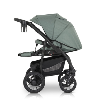 Універсальна коляска 3 в 1 Verdi Sonic Comfort 9023-VC-04 mint fabric - Pampik - 11