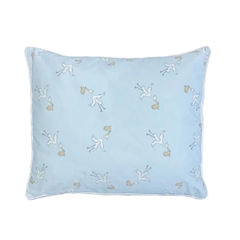 Подушка декоративна NL Baby Повітряна куля, 30х30 см, 45х38 см, 2 шт., біло-салатовий (33440) - Pampik - 2