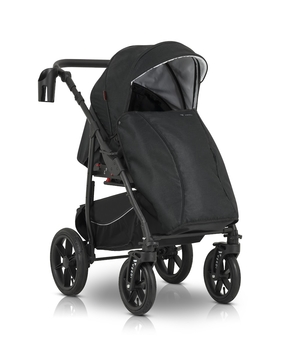 Универсальная коляска 3 в 1 Verdi Sonic Comfort 9023-VC-05 black fabric - Pampik - 12