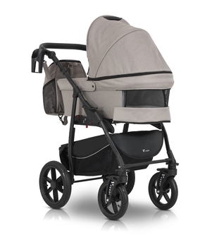 Універсальна коляска 3 в 1 Verdi Sonic Comfort 9023-VC-03 latte fabric - Pampik - 6