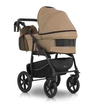 Универсальная коляска 3 в 1 Verdi Sonic Comfort 9023-VC-12 beige skin - Pampik - 6