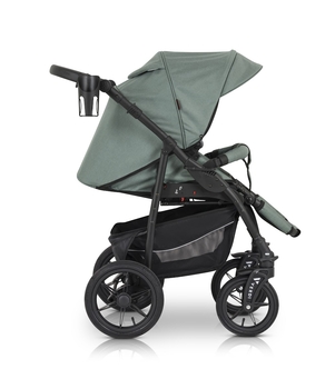 Універсальна коляска 3 в 1 Verdi Sonic Comfort 9023-VC-04 mint fabric - Pampik - 9