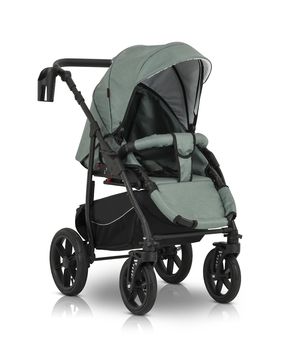 Універсальна коляска 3 в 1 Verdi Sonic Comfort 9023-VC-04 mint fabric - Pampik - 8