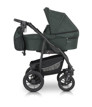 Універсальна коляска 3 в 1 Verdi Sonic Comfort 9023-VC-06 forest night fabric - Pampik - 3