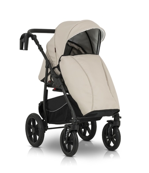 Універсальна коляска 3 в 1 Verdi Sonic Comfort 9023-VC-10 ecru skin - Pampik - 15