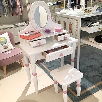 Туалетный столик со стульчиком NL Baby (37428) - Pampik - 4