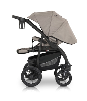 Універсальна коляска 3 в 1 Verdi Sonic Comfort 9023-VC-03 latte fabric - Pampik - 10