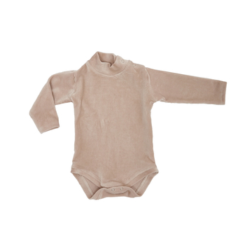 Боді Twins Ego, велюр, р.80, бежевий (W-113-TBEV80-02) - Pampik