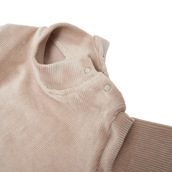 Боди Twins Ego, велюр, р.74, светло-бежевый (W-113-TBEV74-202) - Pampik - 3