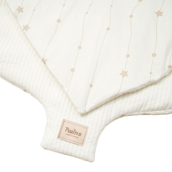 Коврик Twins Листочек, жаккард, 170х110 см, ecru кремовый (5002-KTLC-202) - Pampik - 2