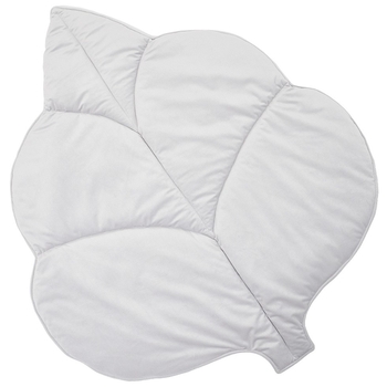 Килимок Twins Листочок, вельвет, 100х120 см, сірий (5001-KTLV-10) - Pampik