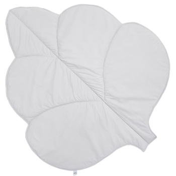 Килимок Twins Листочок, бавовна, 100х120 см, сірий (5000-KTL-10) - Pampik