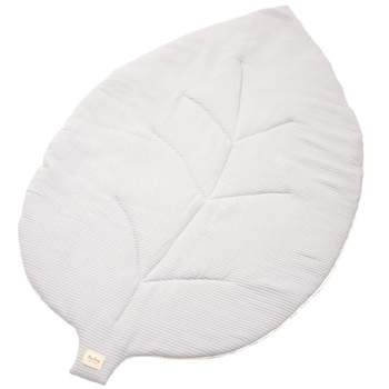 Килимок Twins Листочок, жаккард, 170х110 см, сірий (5002-KTLC-10) - Pampik