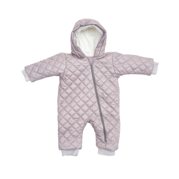 Комбинезон демисезонный Twins Soul, р.74, 9-12 мес., серый (W-163-TS12-10) - Pampik