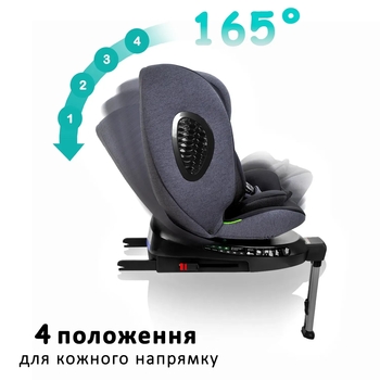 Автокрісло Bugs Aera 360° Shadow Grey - Pampik - 8