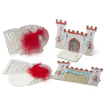 Набір запрошень Meri Meri Лицарі, 8 шт. (45-0622/17898) - Pampik - 3