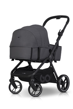 Універсальна коляска 2 в 1 EasyGo Zoya 9023-EGZ/CG cloud grey - Pampik - 3