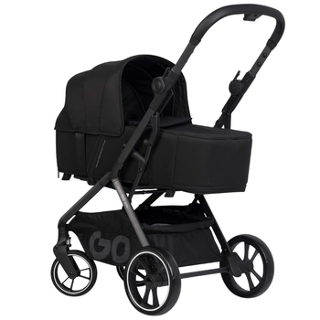Універсальна коляска 2 в 1 EasyGo Zoya 9023-EGZ/EB black - Pampik