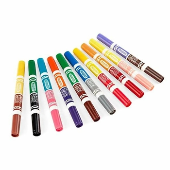 Набір двосторонніх фломастерів Crayola Silly Scents Washable з ароматом,10 шт. (58-8344) - Pampik - 2