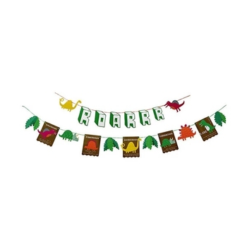 Гірлянда Meri Meri Динозаври, 4.3 м, різнобарвний (45-1202/12622) - Pampik