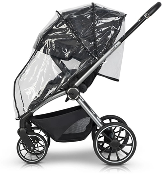 Універсальна коляска 2 в 1 EasyGo Giro 9023-EGG-13 black - Pampik - 12