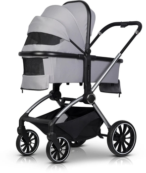 Універсальна коляска 2 в 1 EasyGo Giro 9023-EGG-10 grey - Pampik - 3