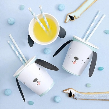 Стакани паперові Meri Meri, 260 мл, 12 шт. (173710/29737) - Pampik - 5