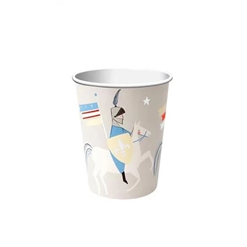 Стакани паперові Meri Meri, 260 мл, 8 шт., сірий (29695/29695) - Pampik