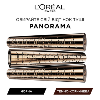 Туш для вій L'Oreal Paris Panorama Volume Million Lashes Black, 9.9 мл - Pampik - 3