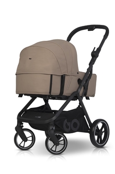 Универсальная коляска 2 в 1 EasyGo Zoya 9023-EGZ/GB golden beige - Pampik - 3