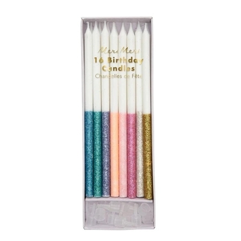 Набір свічок для торта Meri Meri, 16 шт. (187135/29749) - Pampik
