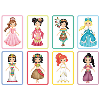 Игровой набор магнитный Eurekakids, розовый (68217005/25196) - Pampik - 3