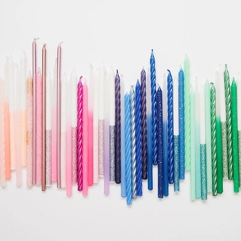 Набір свічок для торта Meri Meri, 16 шт. (204508/35960) - Pampik - 2