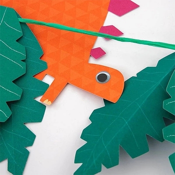 Гірлянда Meri Meri Динозаври, 4.3 м, різнобарвний (45-1202/12622) - Pampik - 3