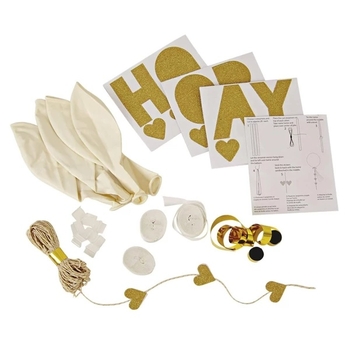 Набір повітряних кульок Meri Meri, 8 шт., білий (134425/33018) - Pampik