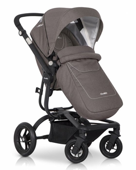 Універсальна коляска 2 в 1 EasyGo Soul (без сумки) 9023-EGS-02 mocca, бежевий - Pampik - 2