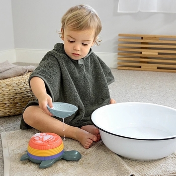 Іграшка для води та піску Lassig Черепаха, зелений (13130379010/38277) - Pampik - 9