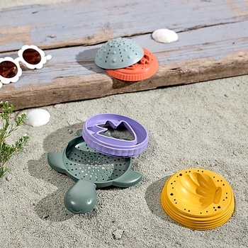 Іграшка для води та піску Lassig Черепаха, зелений (13130379010/38277) - Pampik - 8