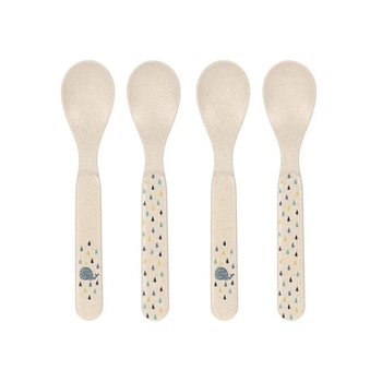Набор детских ложек Lassig Кит, 4 шт. (1310067452/35857) - Pampik