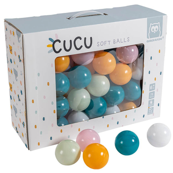 Набор пластмассовых мячей Eurekakids (69180045/37602) - Pampik