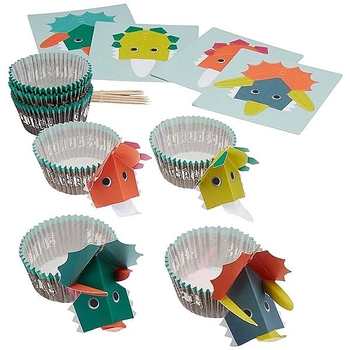 Набір для прикрашання капкейків Meri Meri, 24 шт., різнокольоровий (45-1201/17897) - Pampik - 2