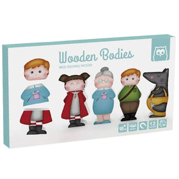 Конструктор дерев'яний магнітний Eurekakids (1302088/32806) - Pampik